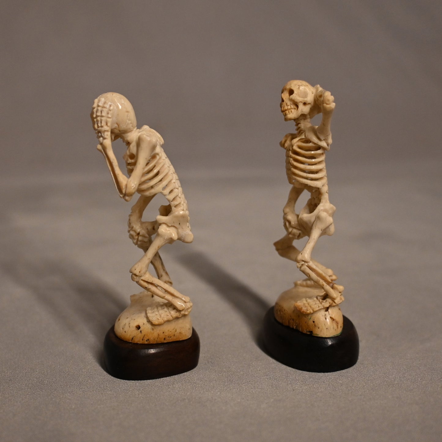 Carved Bone Skeletons Shocked