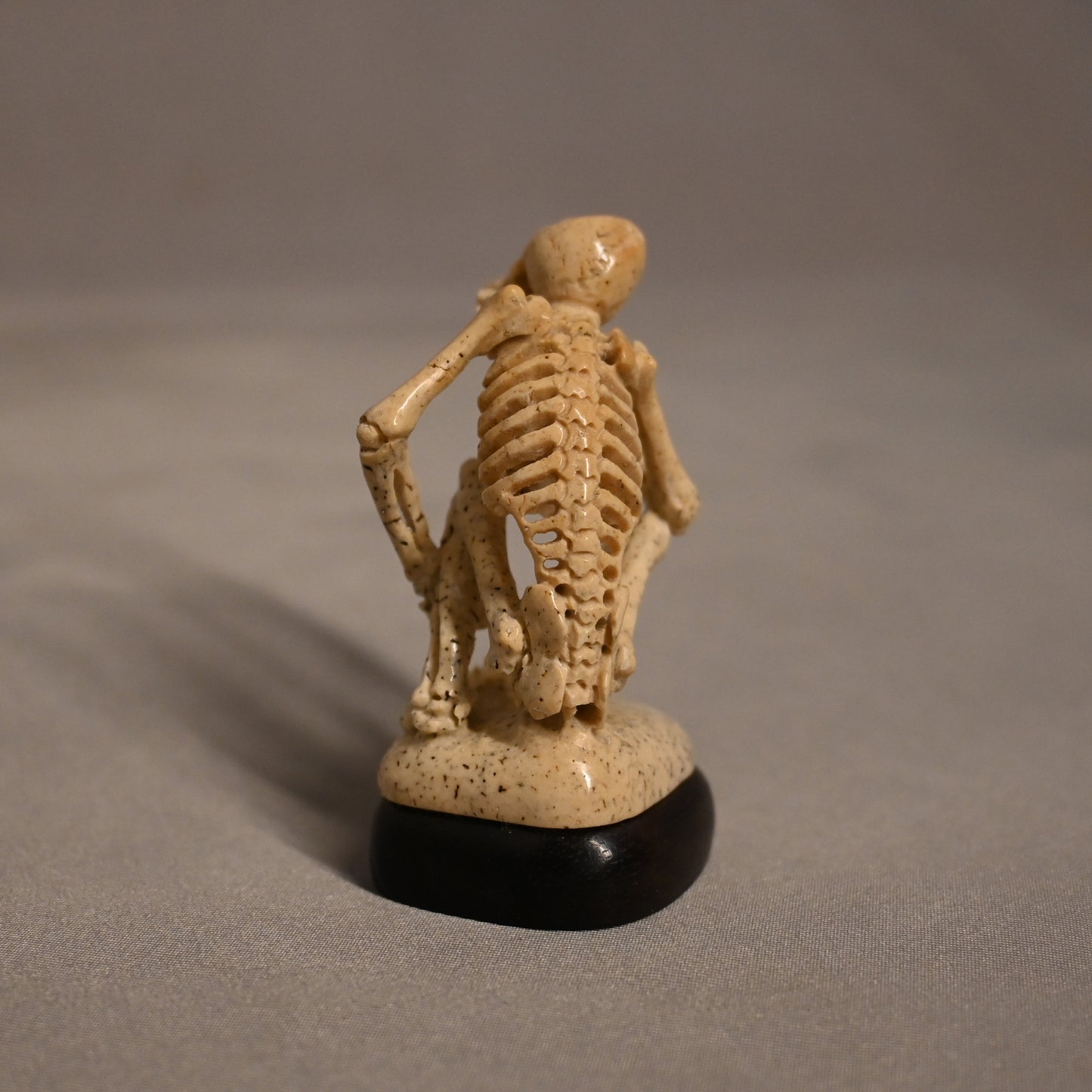 Carved Bone Skeleton Wondering