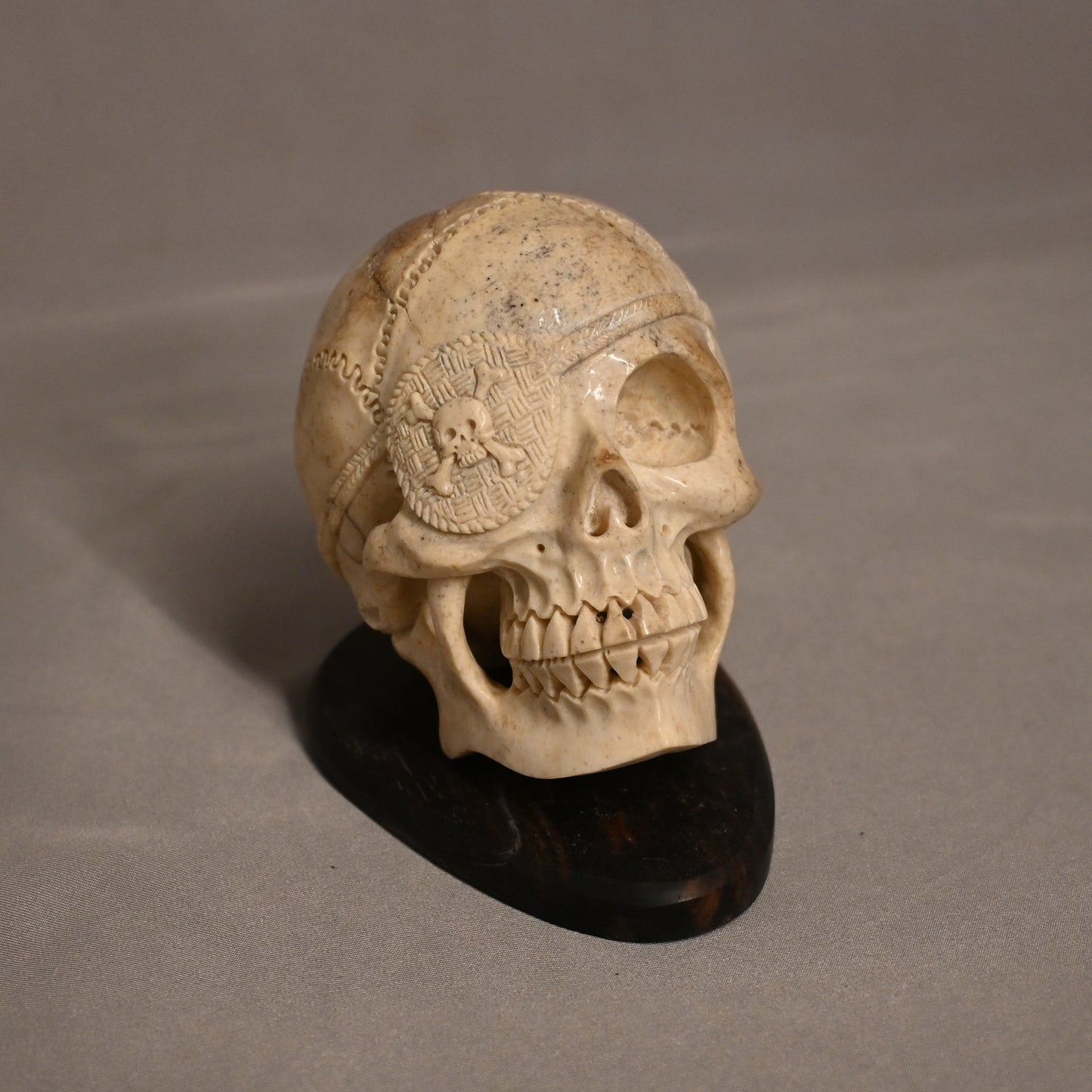 Stone Pirate Skull