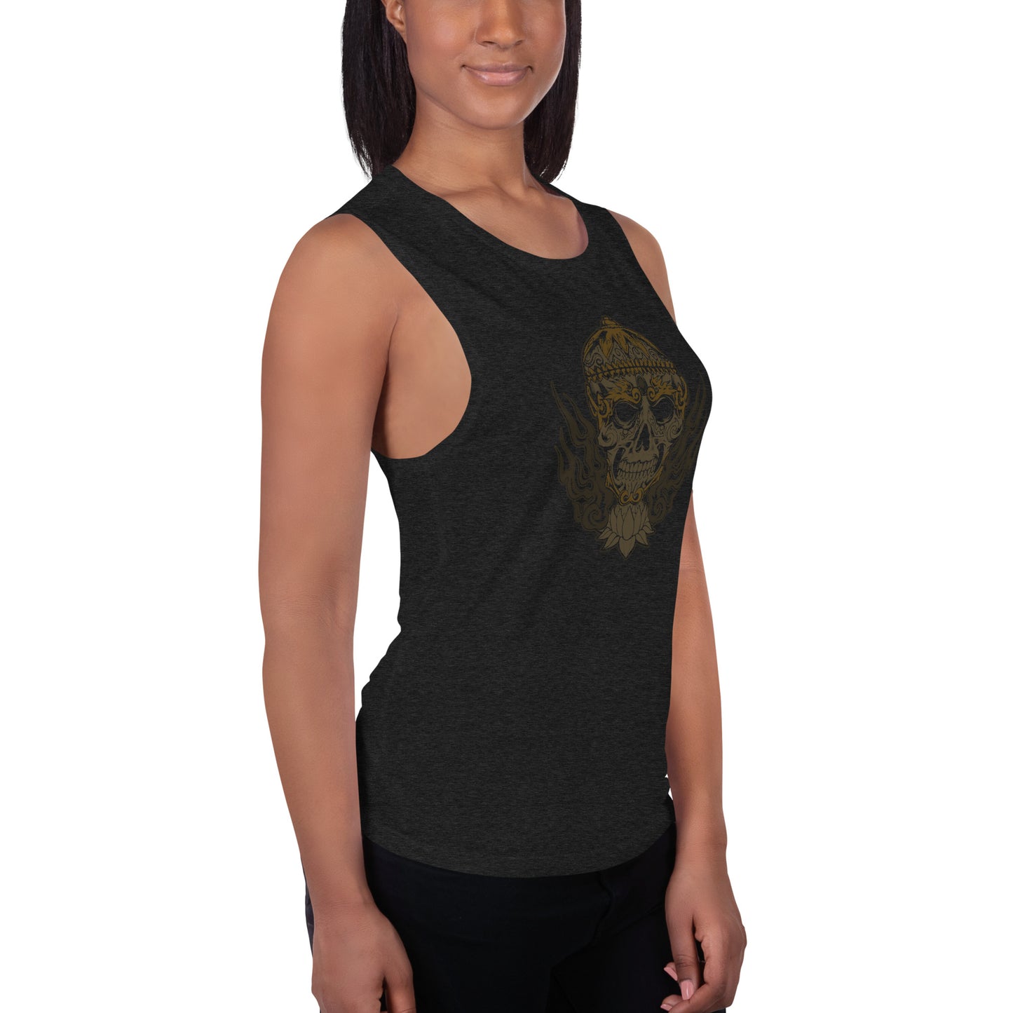 Tibetan Skull Ladies’ Muscle Tank