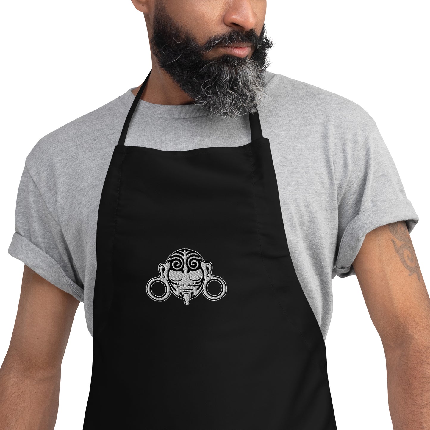 Stay Calm Embroidered Apron