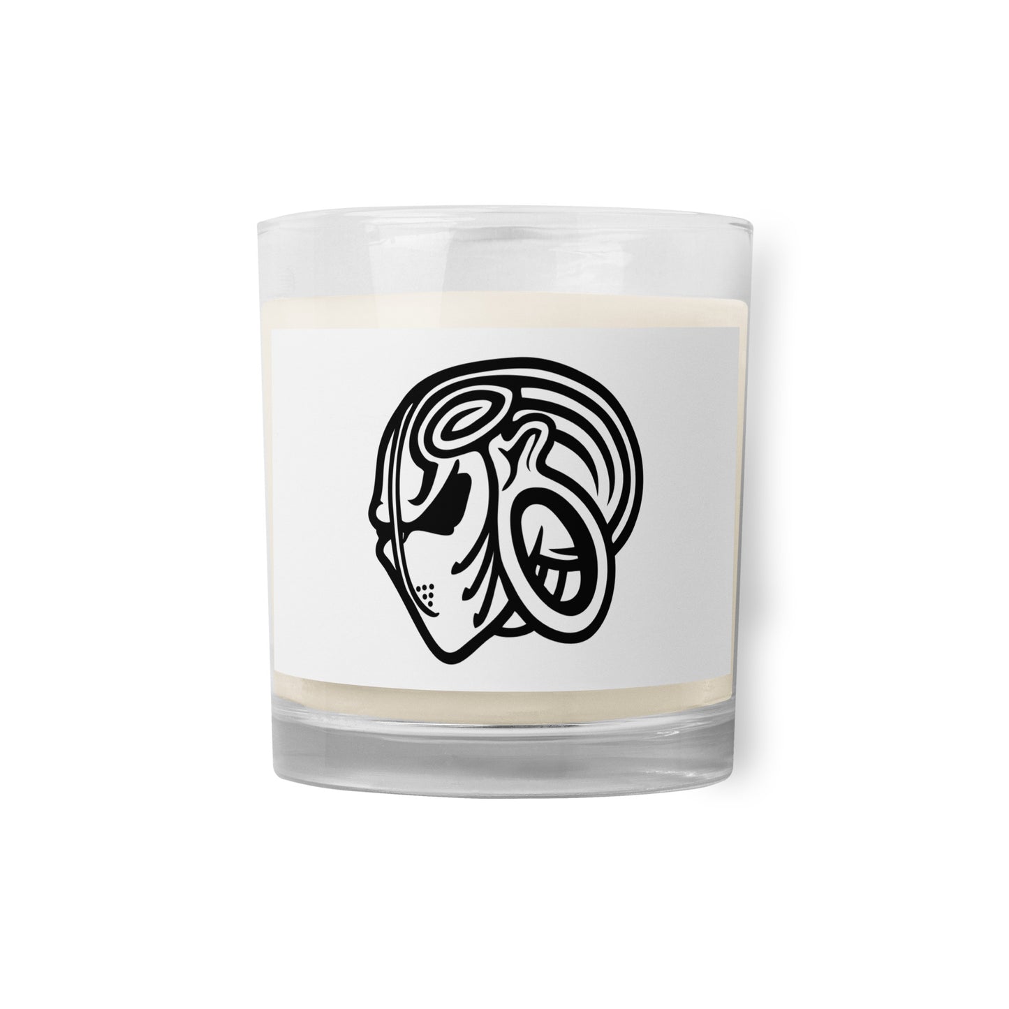 Team BME Glass jar soy wax candle