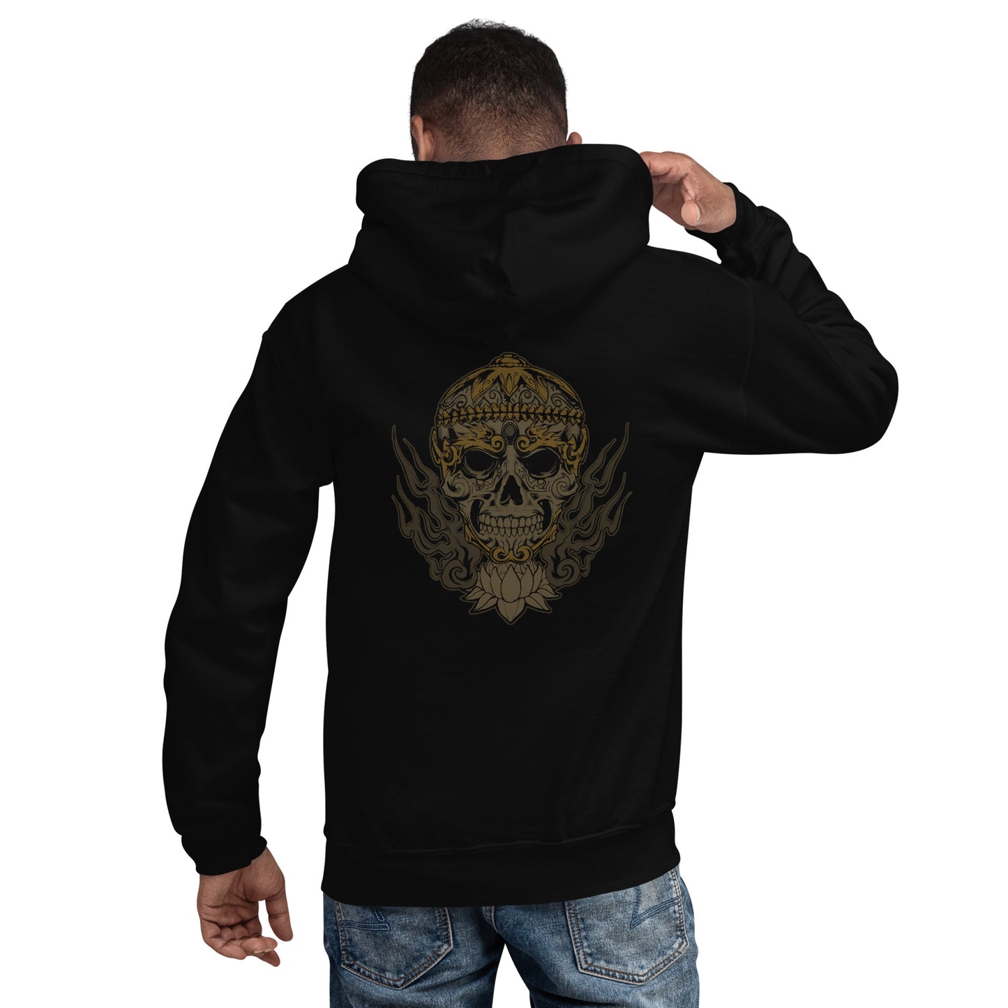 BME Tibetan Skull Unisex Pullover Hoodie