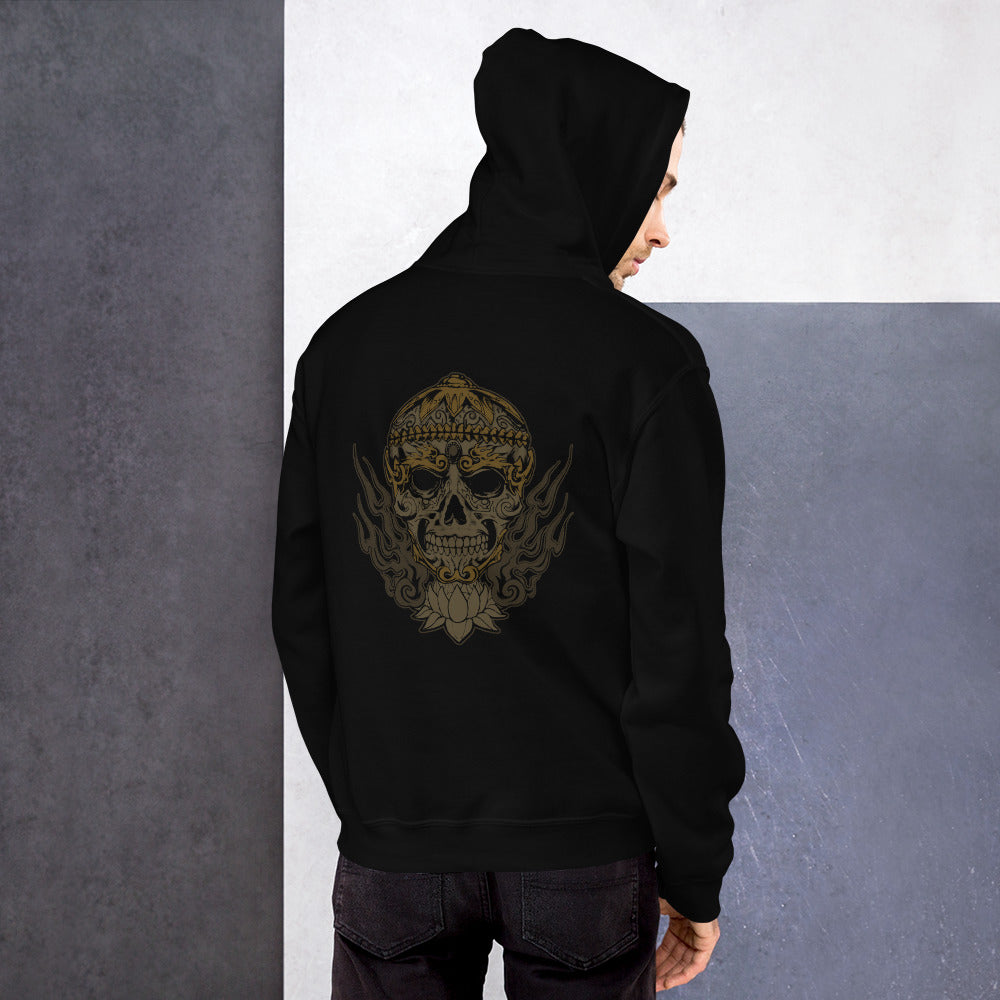 BME Tibetan Skull Unisex Pullover Hoodie