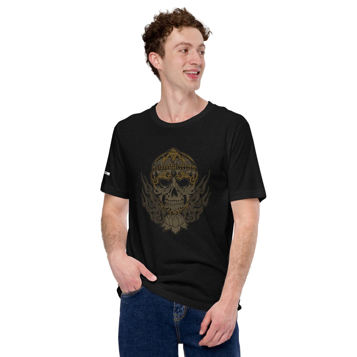 BME Tibetan Skull Unisex t-shirt