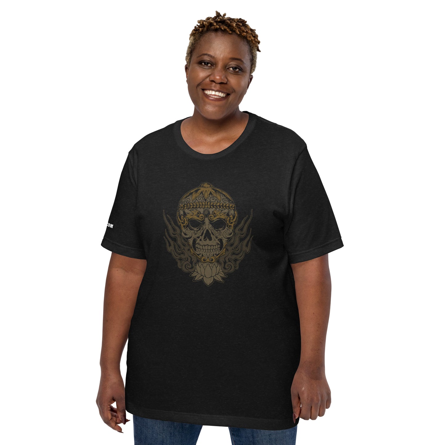 BME Tibetan Skull Unisex t-shirt