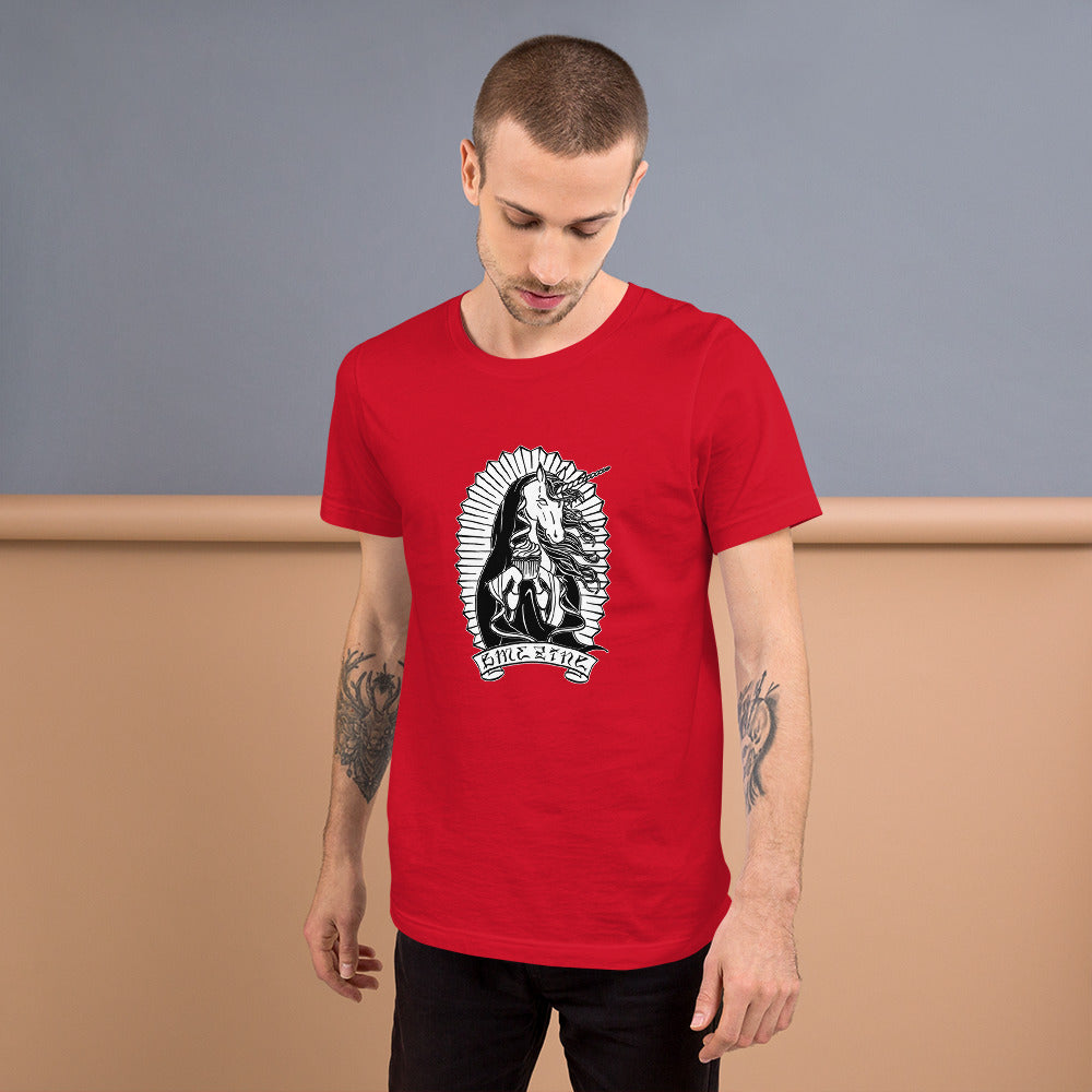 Virgin Unicorn Unisex t-shirt