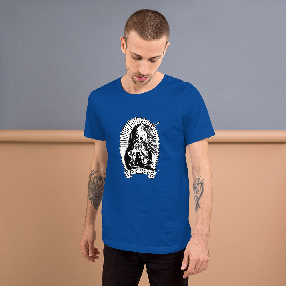 Virgin Unicorn Unisex t-shirt