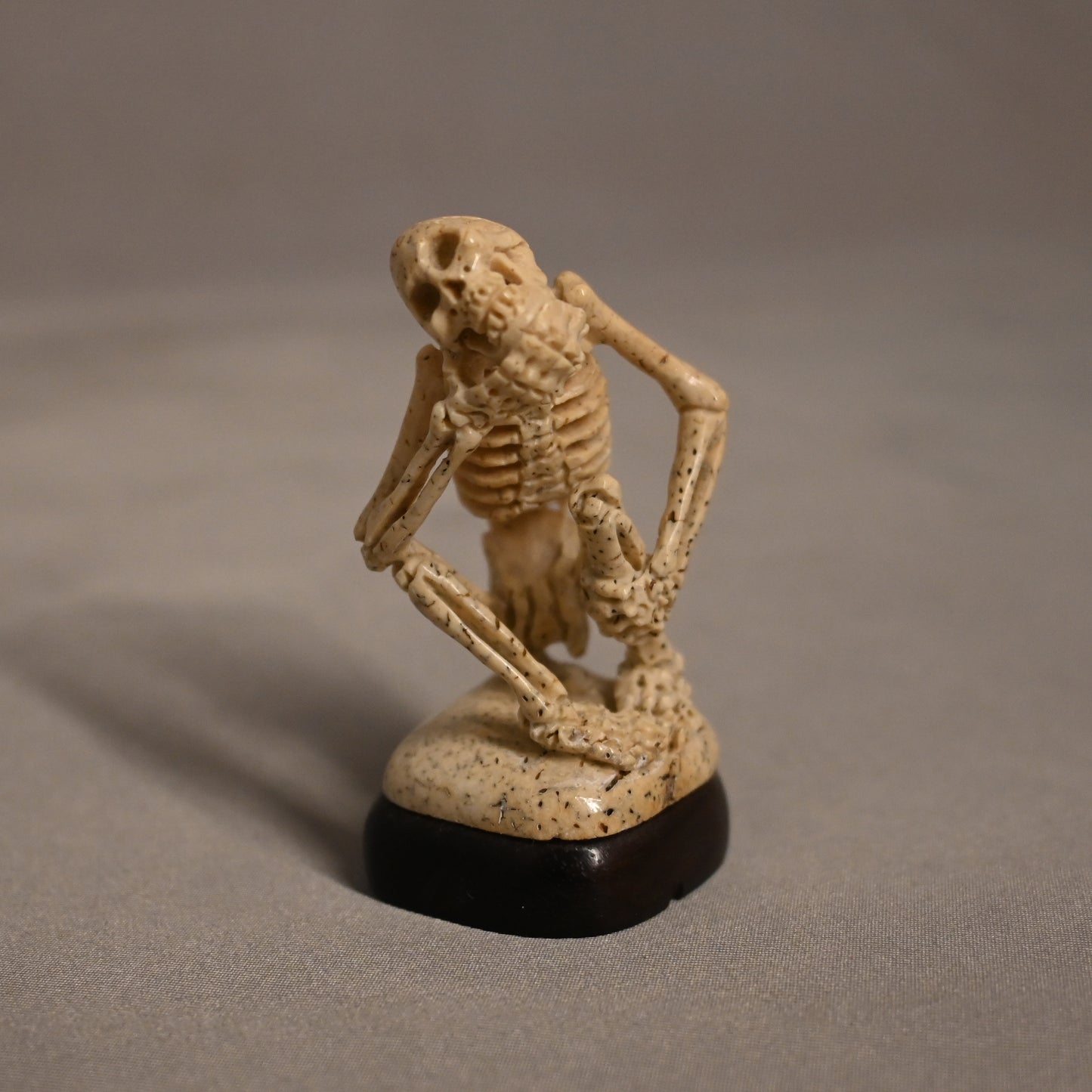 Carved Bone Skeleton Wondering
