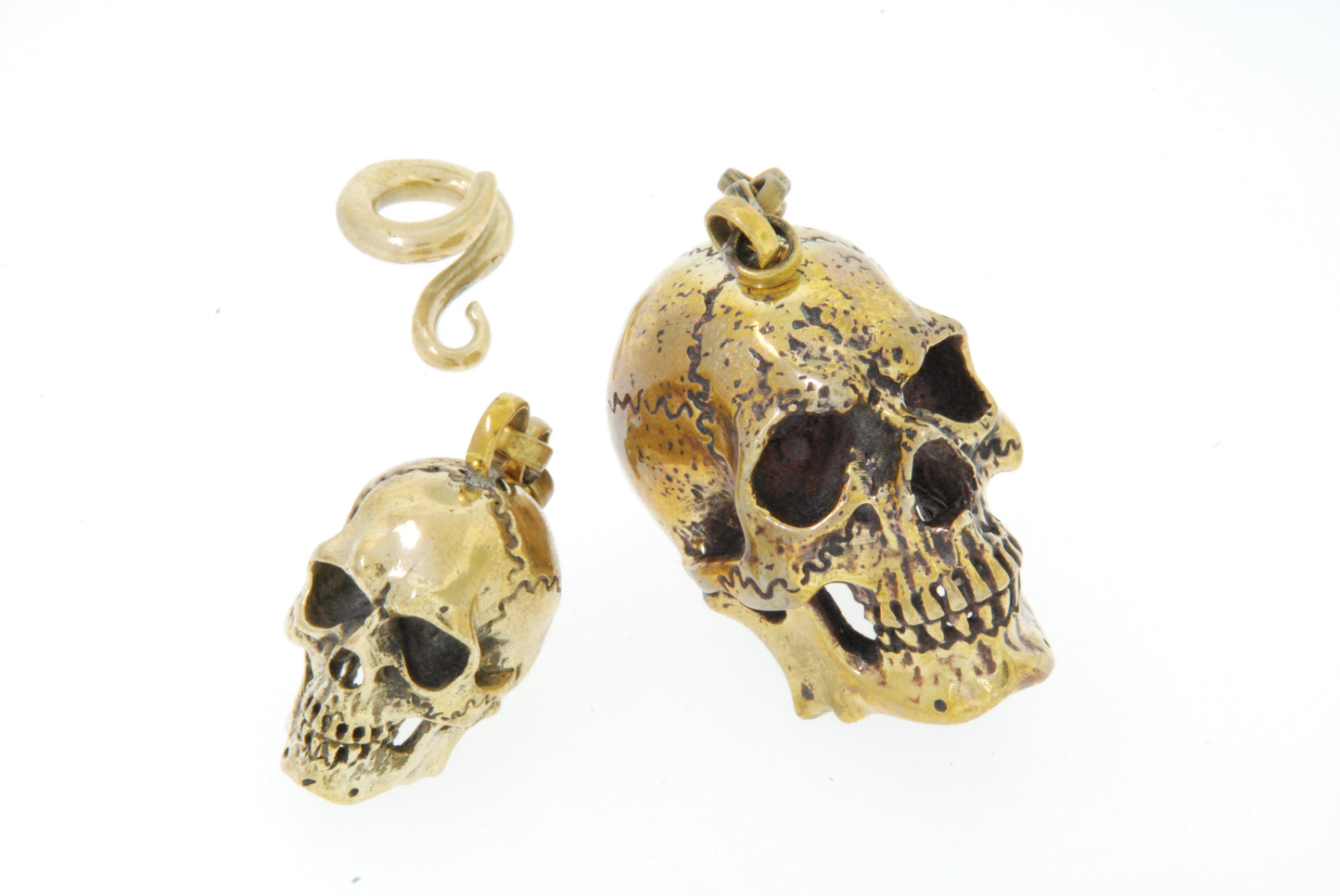 Cranio Brass Skulls - Diablo Organics