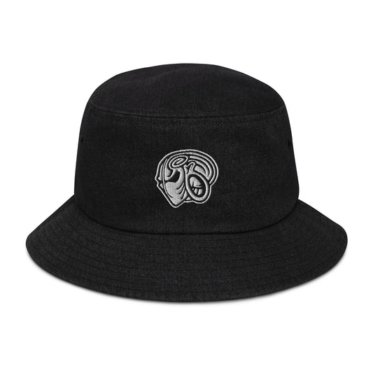 Team BME Embroidered Denim bucket hat
