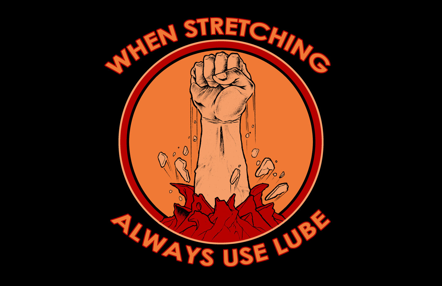 When Stretching Poster