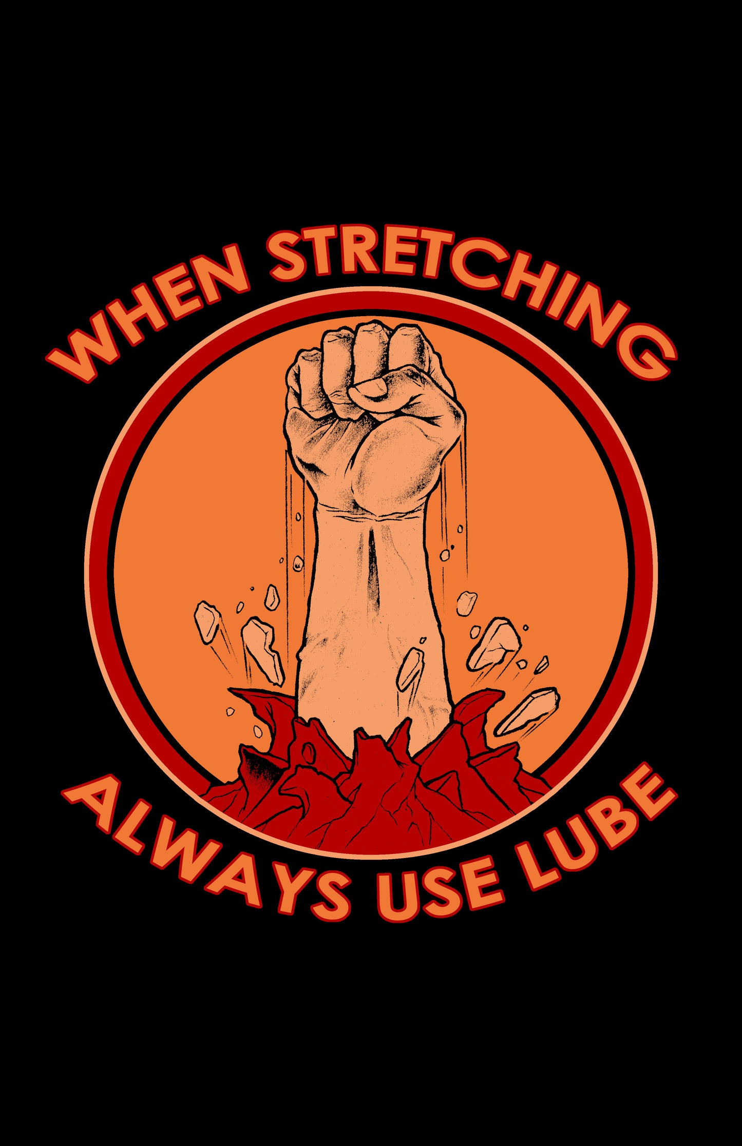 When Stretching Poster