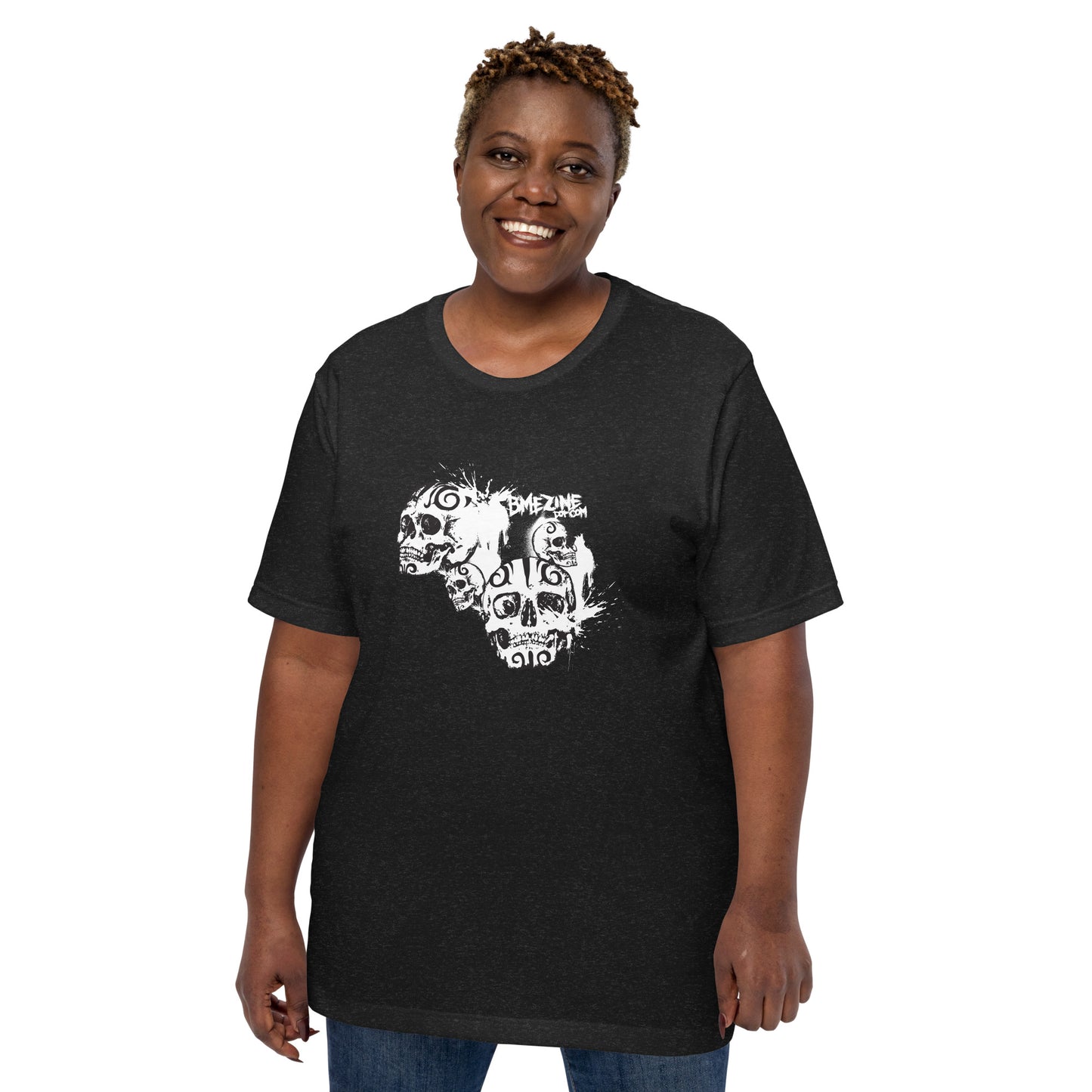 BME Skulls Black Unisex t-shirt