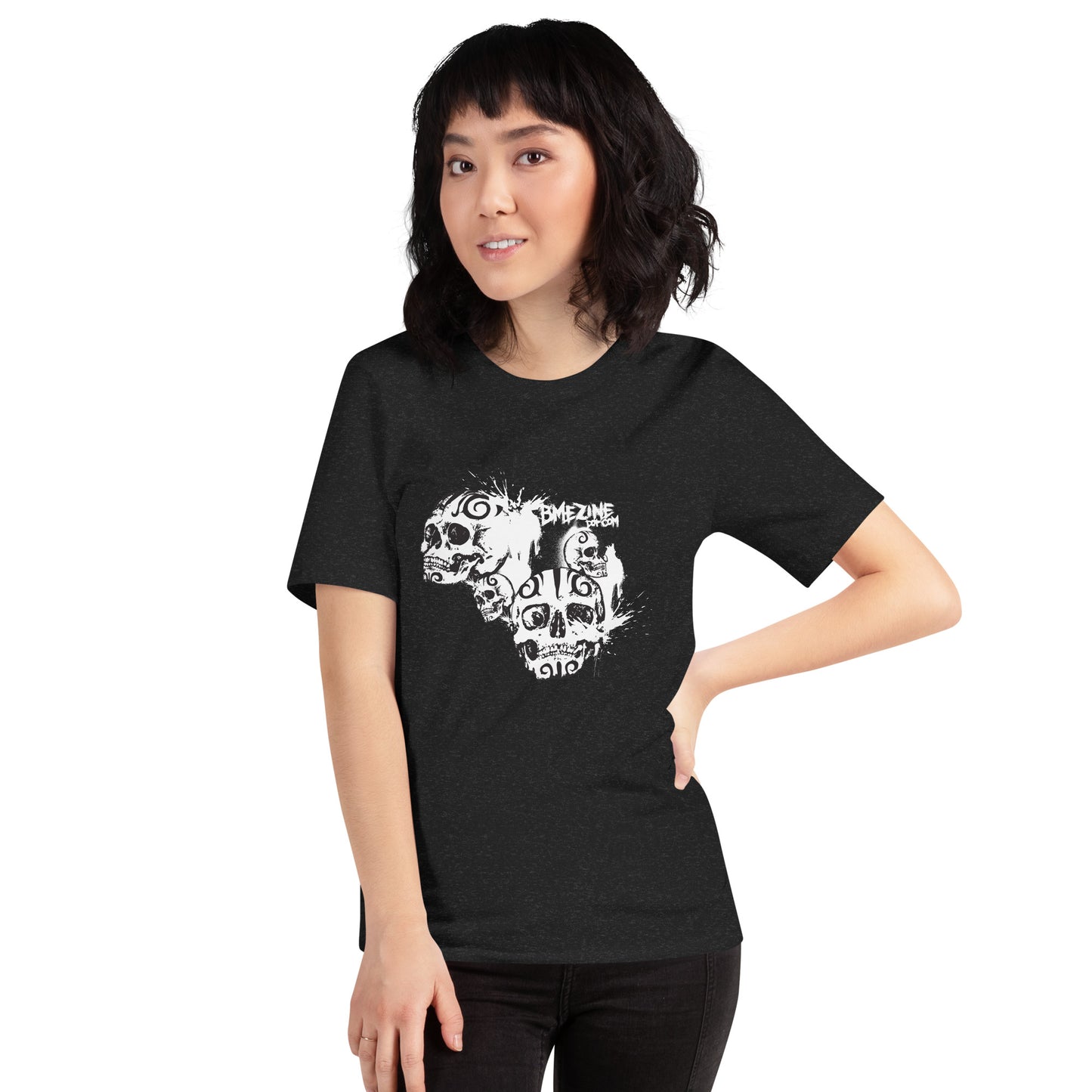 BME Skulls Black Unisex t-shirt