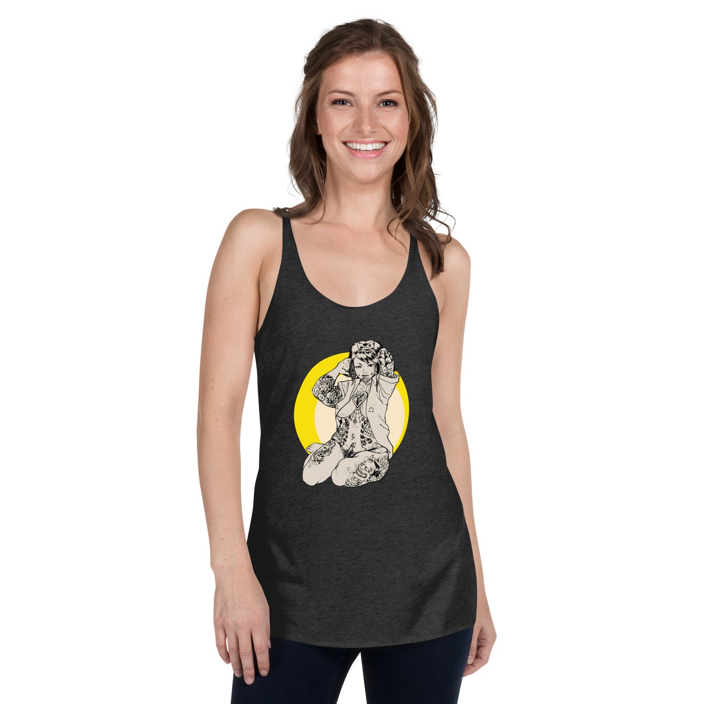 BME Girl 3 Women's Racerback Tank