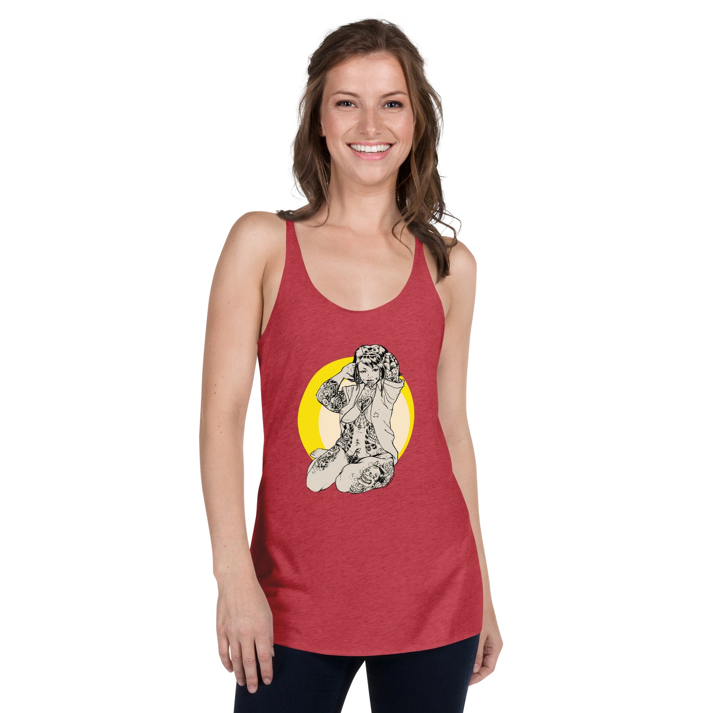 BME Girl 3 Women's Racerback Tank