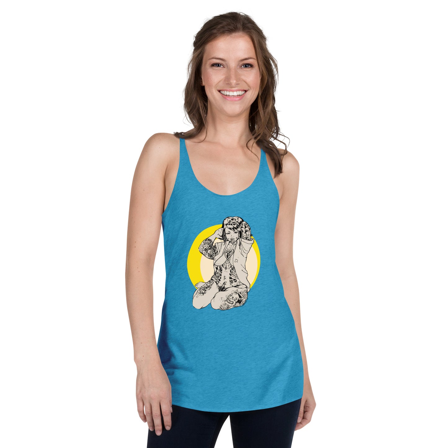 BME Girl 3 Women's Racerback Tank