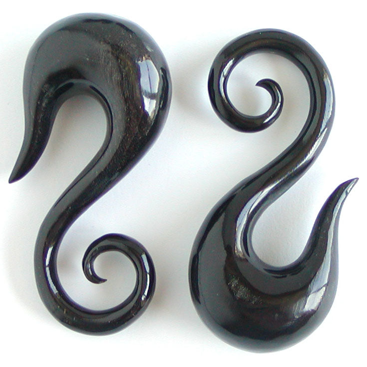 Swan Spiral - Water Buffalo Horn