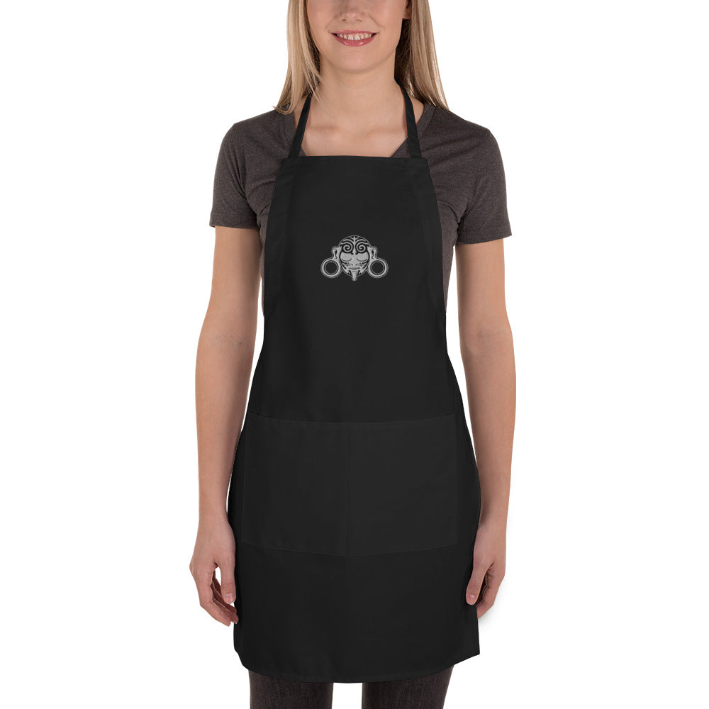 Stay Calm Embroidered Apron