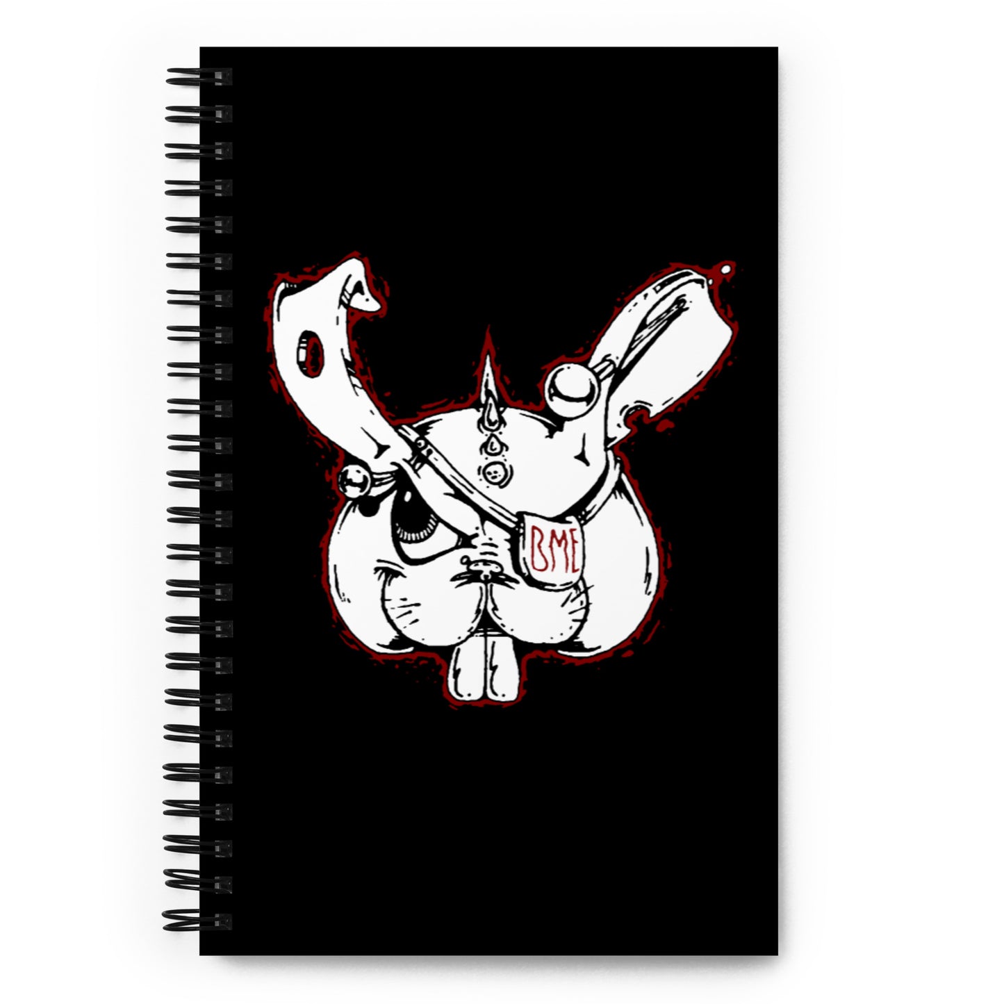 BME Bunny Spiral notebook